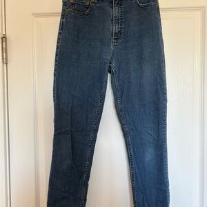 GAP Vintage Slim Sky High Jeans - Dark Blue